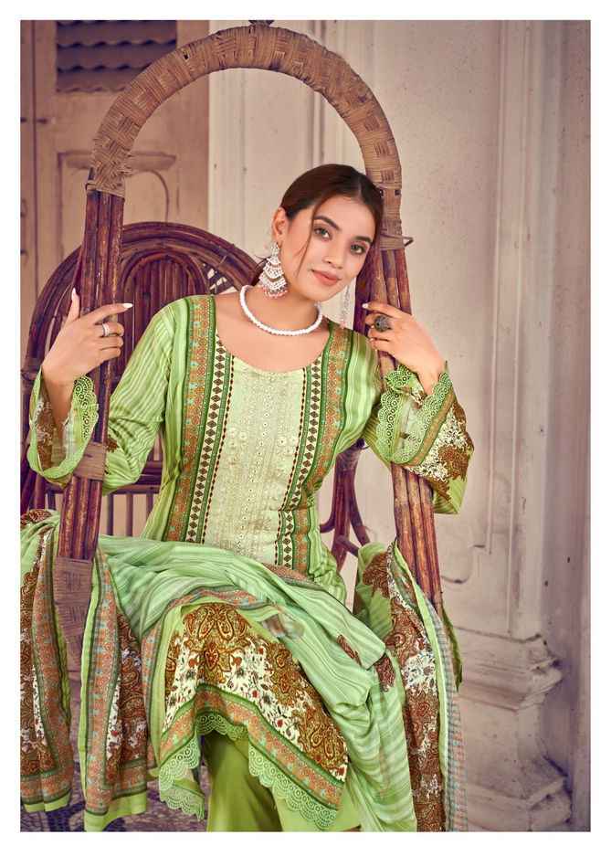 Aarzoo By Hermitage Clothing Dress Material Catalog